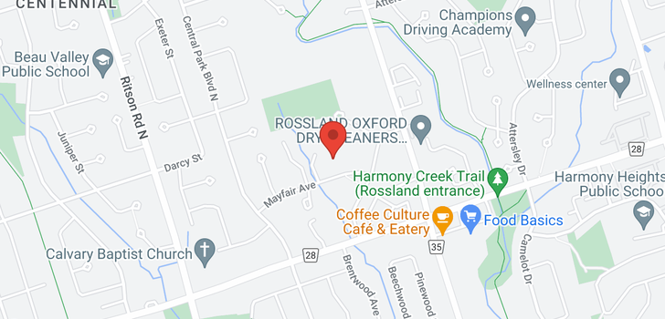 map of 500 MAYFAIR AVE
